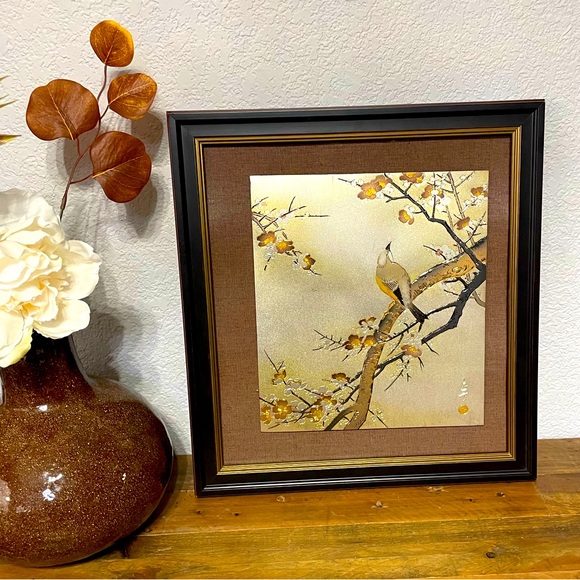 Accents Oriental Etched Metal Art Signed Poshmark